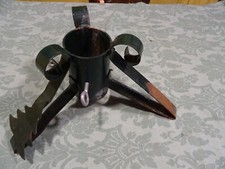 fer pied pour parasol ou arbre de noel 