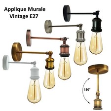 Applique murale classique couleur rétro couloir industriel loft applique lampe