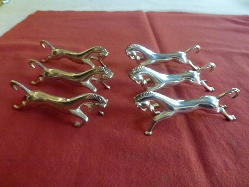 Six porte couteaux cheval - six, en