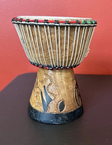 Djembe drum with - with, hand