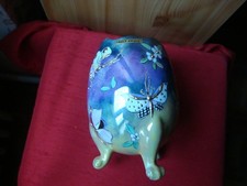 VASE OEUF TRIPODE PORCELAINE