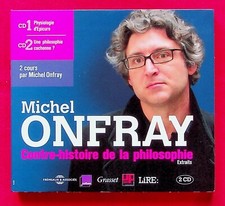 Livre audio - Contre-histoire de la philosophie - Michel Onfray - 2 CD audio