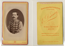 E.Darnay, Melun, officier, soldat, militaire du 1er régiment d'infanterie, 