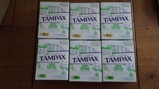 6 Boites De Tampons Tampax