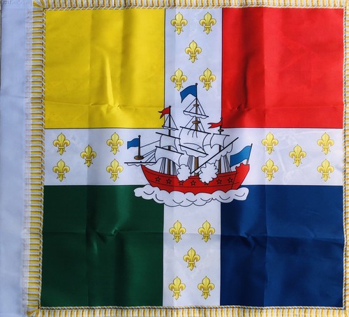 Drapeau régiment royal - drapeau, des