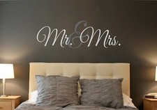 Mr. & Mrs.-LARGE-Vinyl Wall