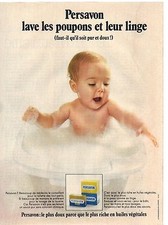 PUBLICITE  1970   PERSAVON