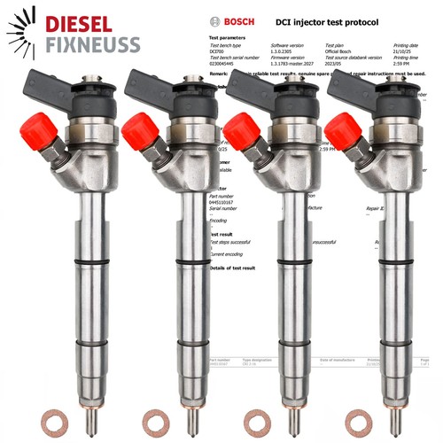 0445110167 injecteur bosch - 4x,