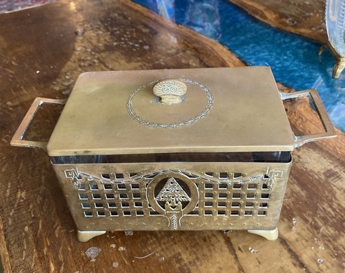 Ancien pot biscuits seau - biscuits,