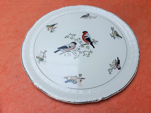 Plat rond gâteaux ancien - rond, à