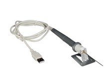 Velleman Découpeur de polystyrène USB 5W avec support, chauffe rapide 10s, câble