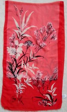 - Écharpe MAGGY ROUFF soie  TBEG vintage sacrf   37 x 140 cm