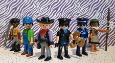 PLAYMOBIL VILLAGE PEOPLE SAN FRANCISCO IN THE NAVY DANCE DISCO GAY LEATHER RARE