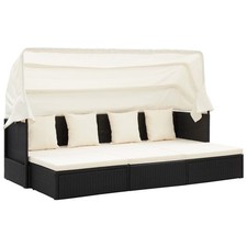 Lit jardin toit gris - lit, de