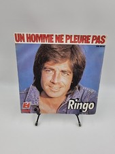 Vinyle 45 tours Ringo : Un Homme ne Pleure pas avec fourreau