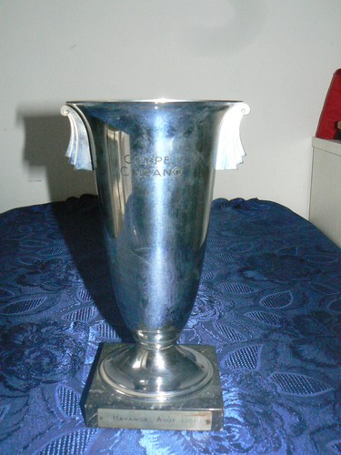 Ancienne coupe inox - coupe, trophee