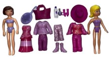 POLLY POCKET Fashion Polly : Lot Poupée Et Vêtements