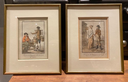 Ancien gravures anglaises - gravures,
