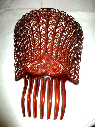Peigne ancien celluloid - ancien,