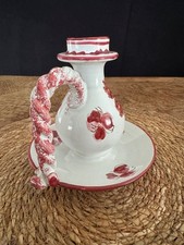 Bougeoir en Céramique Peint