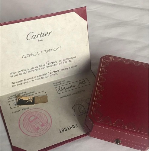Vintage cartier diamond - cartier, 18k