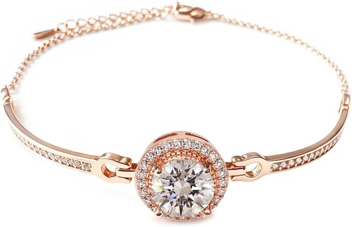 Bracelet femme moissanite - en,