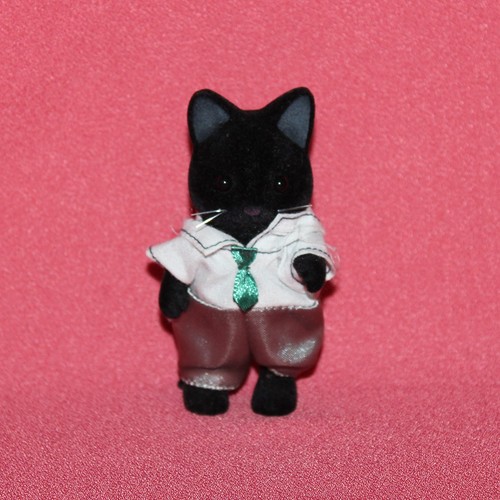 Sylvanian families papa chat - sylvanian,