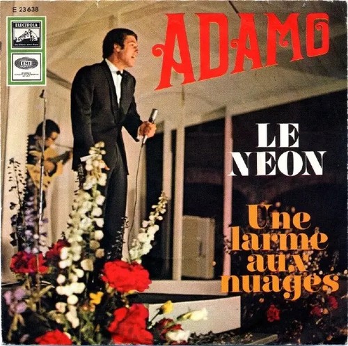 Adamo néon une larme aux - une,