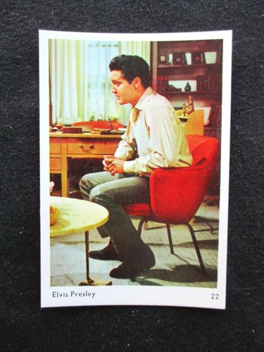 Elvis presley carte card - elvis,