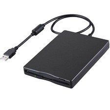 Lecteur de Disquette USB Externe Portable FDD 144 Mo 35 Pouces Lecteur Disque...