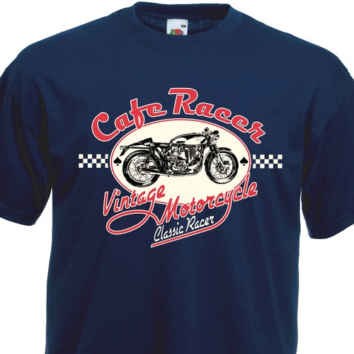 Shirt cafe racer - t-shirt,
