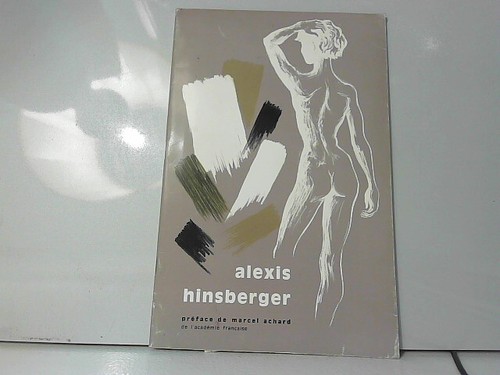 Alexis hinsberger préface - hinsberger,,