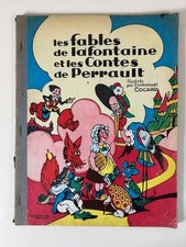 Les fables de La Fontaine et les contes de Perrault illustrés Emmanuel Cocard