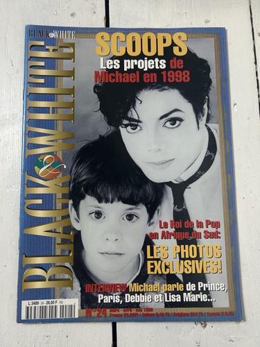 Michael jackson black white - black,