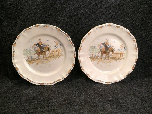 Lot assiettes faience - 2,