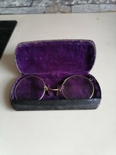 Lunettes pince nez 1900 avec
