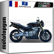 GPR POT D ECHAPPEMENT HOMOLOGUE FURORE NOIR HONDA HORNET CB 600 F 2001 01