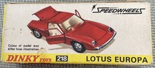 DINKY TOYS SPEEDWHEELS #218 LOTUS EUROPA