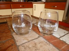 Lot de 2 verres à cognac