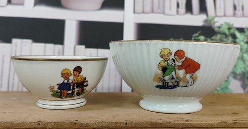 Bols anciens porcelaine - bols, en