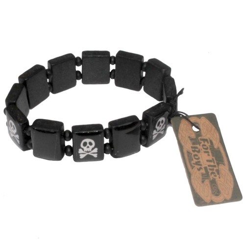 Bracelet élastiqué bois - bracelet,
