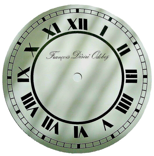 Cadran peint horloge - peint, d