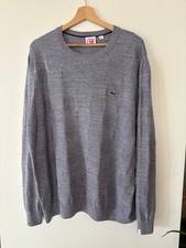 Pull gris vintage "Lacoste Live"