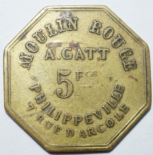 ALGERIE-PHILIPPEVILLE : RARE 5