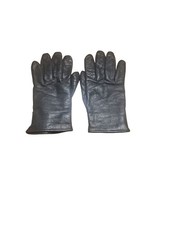 Gants cuir vintage gendarmerie - gants,