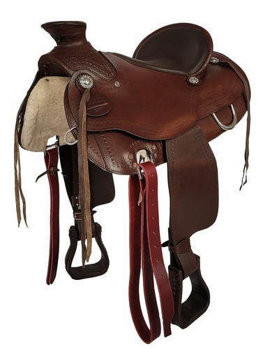 Cuir buffle selle - cuir, de