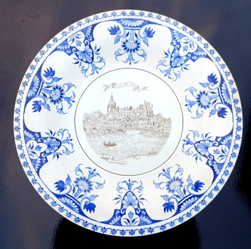 Plat rond commérotatif - , en
