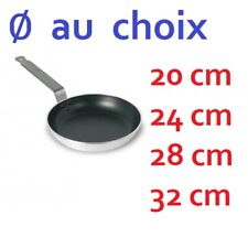 Poêle ALLU 4 MM  PRO Ø AU CHOIX 20 24 28 32 CM  Tous Feux + Induction manche fer