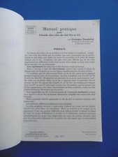 GEORGES DANDELOT - MANUEL PRATIQUE POUR L'ETUDE DES CLES DE SOL,FA et UT - 1928