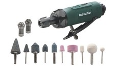 Meuleuse droite à air comprimé METABO DG 25 Set + 5 meules sur tige - 6.04116.50